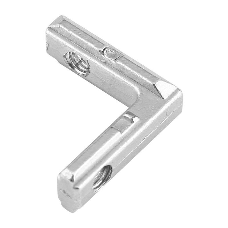 10pcs T Slot Aluminum Profile Carbon Steel L-Shape Brackets 90