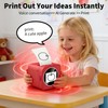 LENGTOUQ AI Voice-Powered Sticker Maker for Kids, Smart Mini Thermal