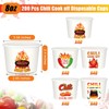 RimCereal 400 Pcs Chili Cook off Party Decorations Include 200