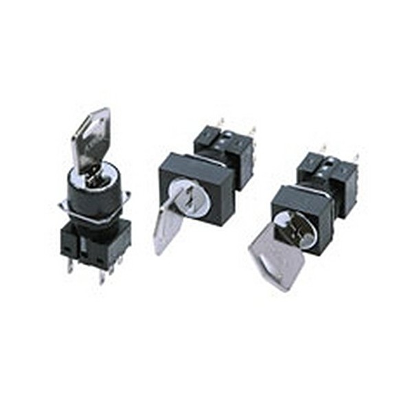 Omron A165K-KEY Key Selector Switch (Separated Type), Pack of 2