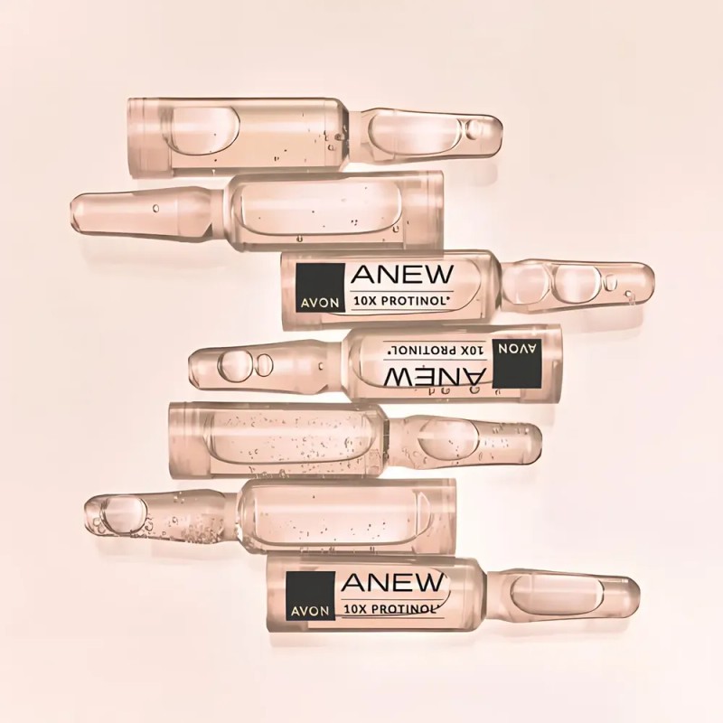 Ampollas Concentrado Facial Anew Power Protinol Avon Momento De Aplicación