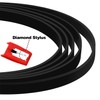5 Pieces Turntable Belt with 5 Pieces Record Player Needle,
