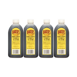 Baker's Imitation Vanilla Extract (7.62 oz / 4-Pack)