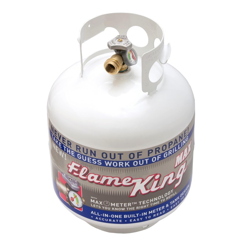 Flame King YSN230b 20 Pound Steel Propane Tank Cylinder with