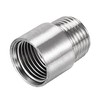 uxcell Shower Head Extension Arm Stainless Steel 1/2PT Male to