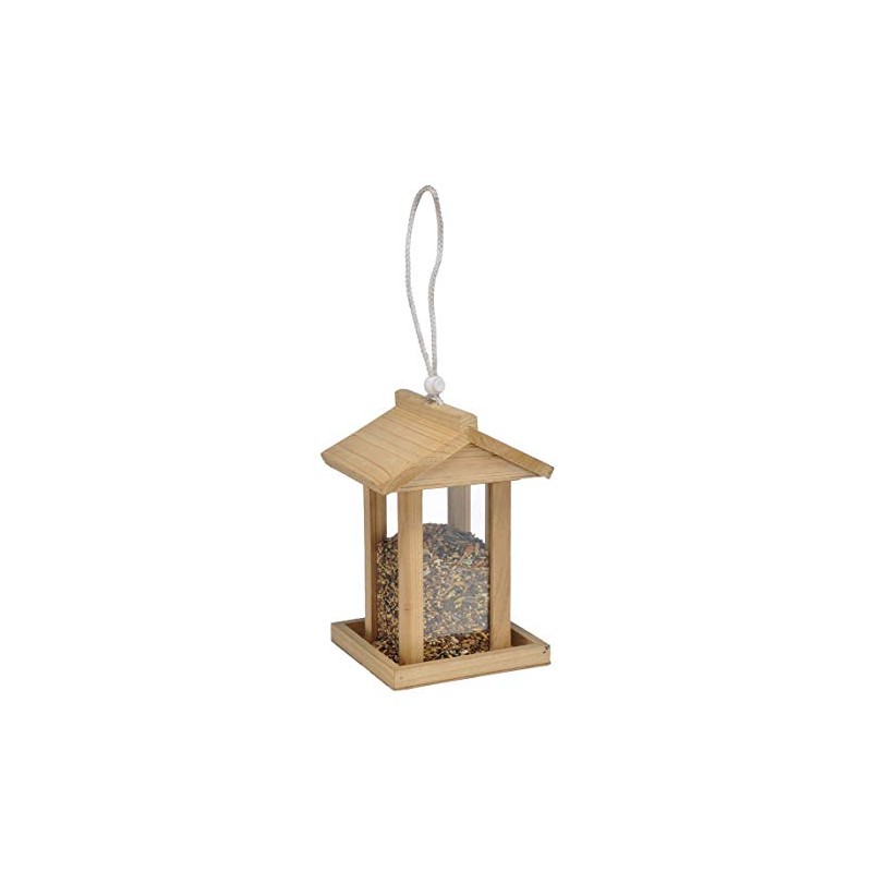 Haushalt International Wooden Bird Feeder