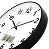 Foxtop Digital Wall Clock with Time, Day of Week and