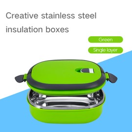 Lunch Box, Thermal Food Box, Insulated Lunch Box, Stainless Steel Bento Box, Vacuum Insulated Bento Box, Food Storage, Insulated, Hygienic, Safe, Portable, Convenient to Carry, Air Hole, Includes