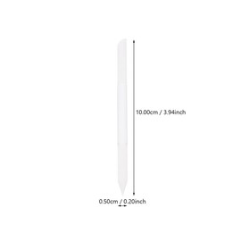 Baluue 5pcs Round Glass Nail File Simple Design for Professional Novice Nail Art