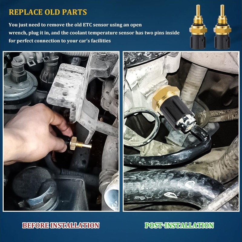 Engine Coolant Temperature Sensor, 1434050 Engine Coolant Temperature Sensor Replacement