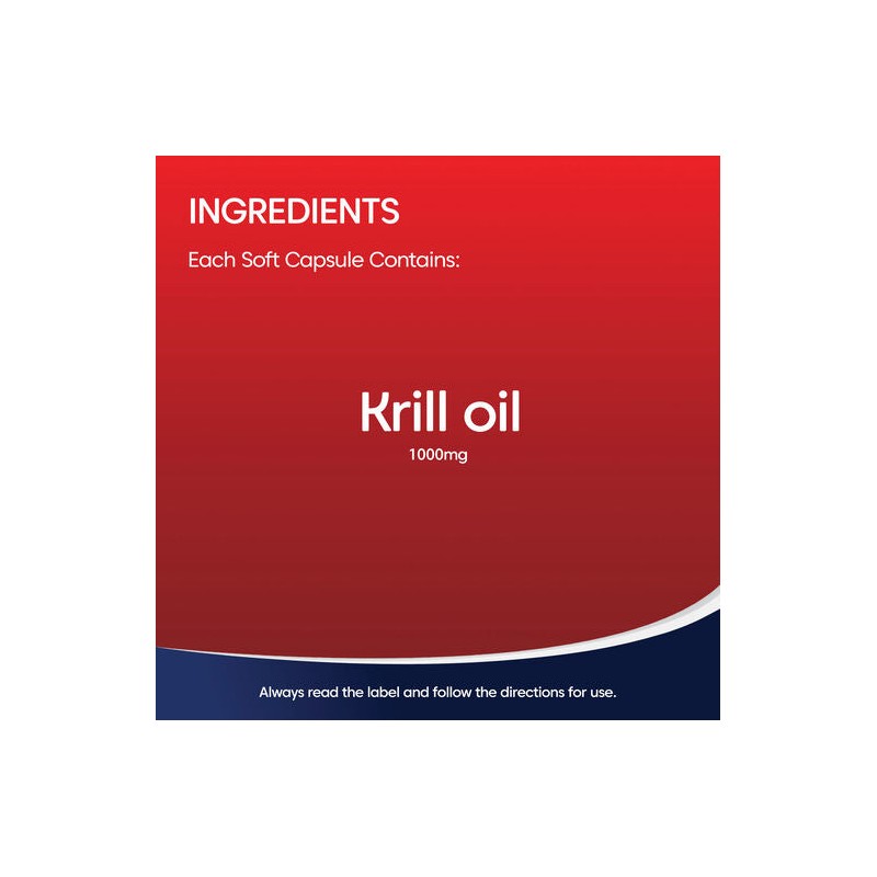 Bioglan Red Krill Oil Double Strength 1000mg 120s