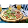 FM PROFESSIONAL Fmprofessional 21696 Stainless Steel Pizza Wheel, Black, 50