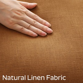 Sungeek Set of 2 Soft Linen Decorative Cushion Covers 30cm x 50cm Solid Farmhouse Throw Pillow Covers Boho Accent Cushion Cases for Sofa Couch Chair Bedroom Home Decor Pillowcases, Hazel