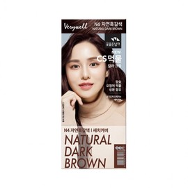 Man with Flower Ink N4 Natural Dark Brown Hair Styling Hair Dye Hair Dye