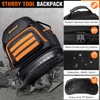 96-Pocket Tool Backpack Heavy Duty, Large Tool Bag Backpack for