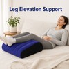 Inflatable Wedge Pillow for Leg and Back Support - Portable