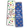 NewEights Inspirational Scriptures Bible Quotes Bookmarks (5-Sets X 6 Cards)