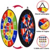 29" Large Dart Board for Kids, Dart Board with 12pcs