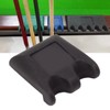 2 Cue Holder Prevent Slip Small Portable Heavy Duty Base