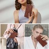 Blucoay Real Leather Womens Wallet,RFID Blocking Long Wallet For Women
