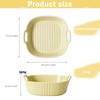 Hot Air Fryer Ceramic Round Baking Tray 18.5 x 16.5
