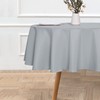 sancua Round Tablecloth - 70 Inch - Water Resistant Spill