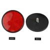 Mobestech 4pcs Car Reflectors Round Vehicle Reflectors for Improved Safety