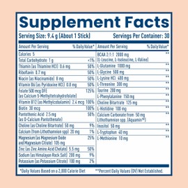 NativePath Native Hydrate Stick Packs, Sugar Free Electrolytes Powder with BCAAs, Peach Mango Hydration, Keto & Paleo Friendly, 30 Servings