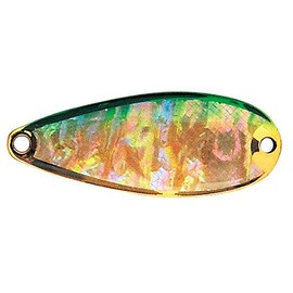 FIELD HUNTER Spoon, Lure Man 701 Shell, 1.6 inches (41 mm), 0.2 oz (5 g), G Green #02