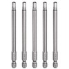 HARFINGTON 5pcs H4.5 Hex Head Drill Bit Wrench 4.5mm Metric