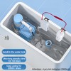 Automatic Toilet Flusher Kit, Touchless Motion Sensor Flush for Toilet,