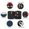 Simboom Waterproof Watch Strap Organiser, Expandable Watch Strap Storage Bag,