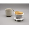 Staub 40508-535 Coffee Dripper Glossy White Ceramic Coffee Dripper 1-2