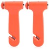 2 pcs Car Safety Hammer Seatbelt Cutter Window Punch Breaking