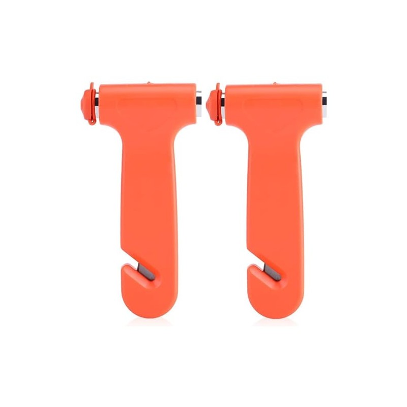 2 pcs Car Safety Hammer Seatbelt Cutter Window Punch Breaking