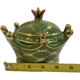 Sopera de Santos Corona de Orula Soperita - Small Tureen for Santos, Orula, and Santeria Rituals