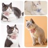 Liroyal Cat Collars (2 Pack) Pet Puppy Collars with Bell