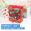 Prextex Premium Jumbo Colorful STEM Building Blocks Set (50pcs) -