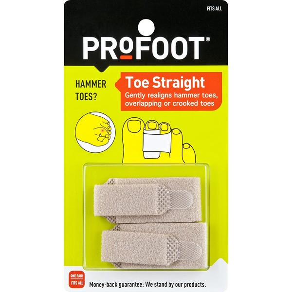 Profoot Toe Straight Hammertoe Wrap, 1 Pair, One Size Fits All