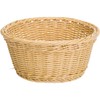 Saleen Basket Round Ø25x11,5 cm in Light Beige, polypropylene 25