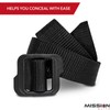MISSION ELITE Heavy Duty Military Tactical Belt - 2-Ply Nylon