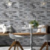 Vamos Tile 100-Piece Peel and Stick Backsplash Seamless Tile,3''x6'' Distressed