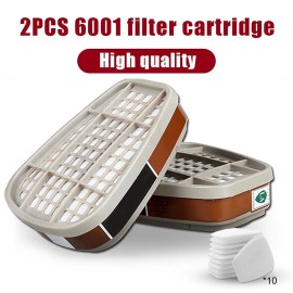 Unbranded 14 in 1 Organic Vapor Respirator Filter Cartridge For 6300 6800 7502 Gas Mask