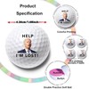 botogift 4 Pcs Funny Golf Balls for Birthday, Father’s Day