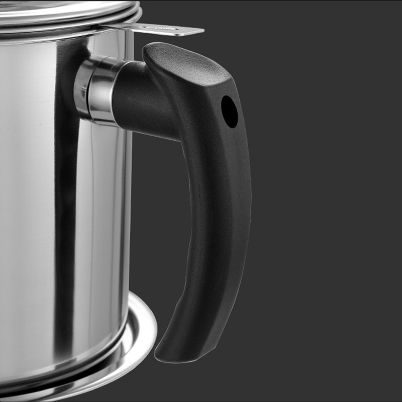 Oil Strainer Pot Filter Screen Large Capacity Multifunctional 304 Stainless