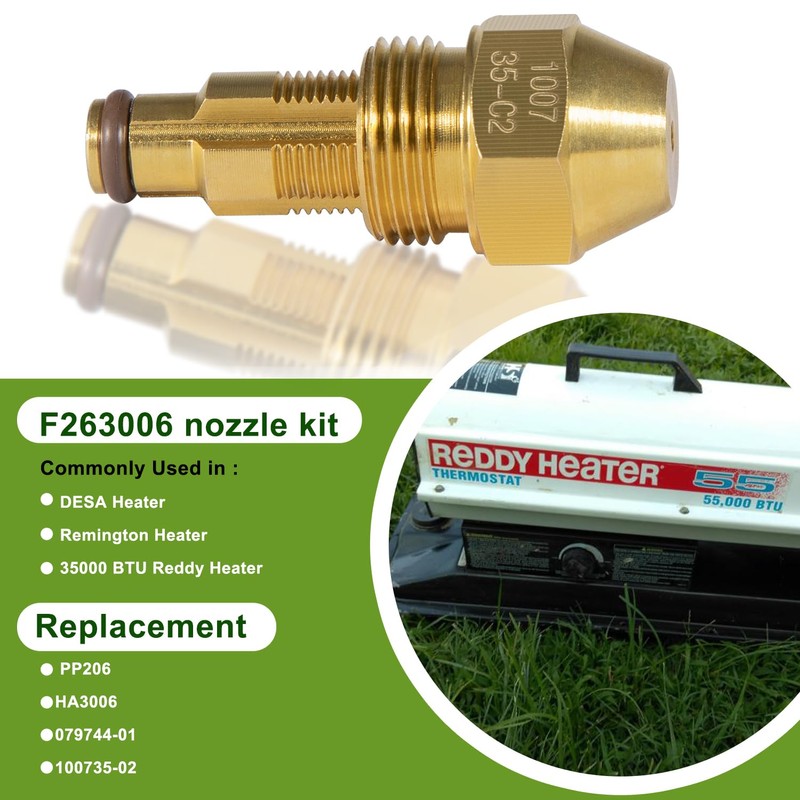F263006 Nozzle Kit for 35000 BTU Reddy, DESA, Remington Heater,