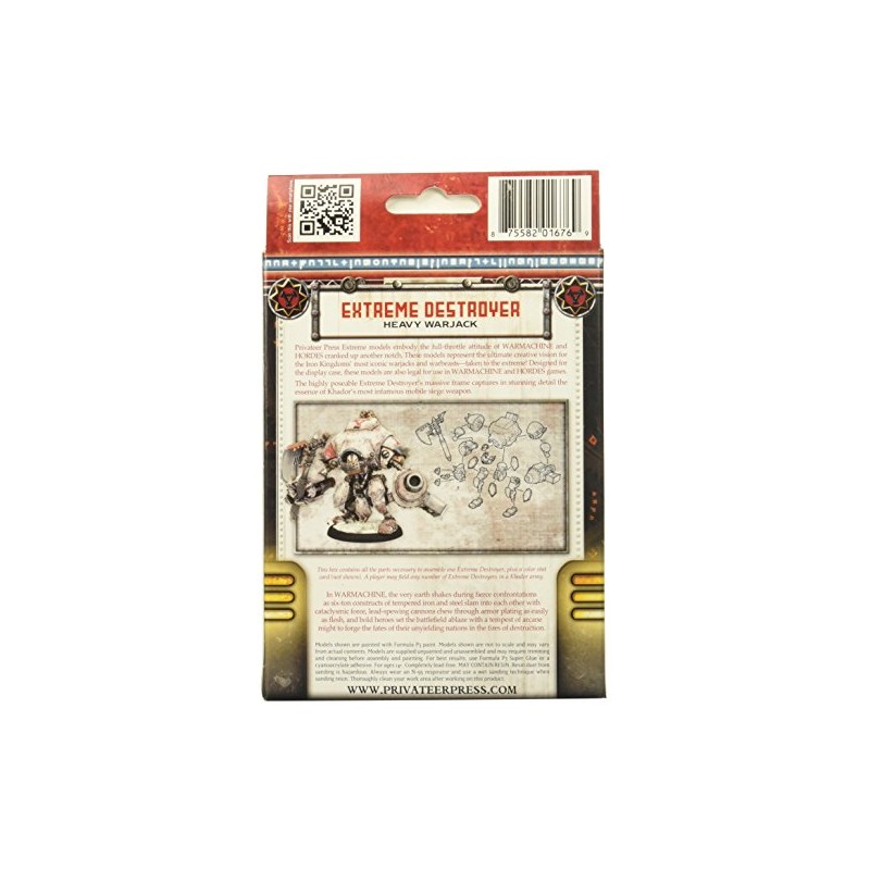 Privateer Press PIP33116 Warmachine-Khador Extreme Destroyer Model Kit