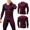 Men's Compression Shirts Long Sleeve, Base-Layer Quick Dry Workout T