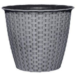Classic Home and Garden Planter, Harbor Gray, 8 Inches