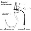 SAN LIKE Flying Gaff Hook with 6M Rope, Fishing Sea